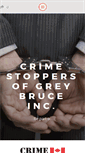 Mobile Screenshot of crimestop-gb.org